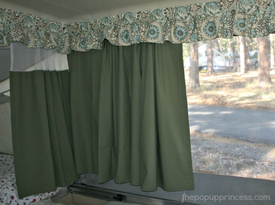 Caravan Blackout Curtains  Campervan Window Tape Top Panels