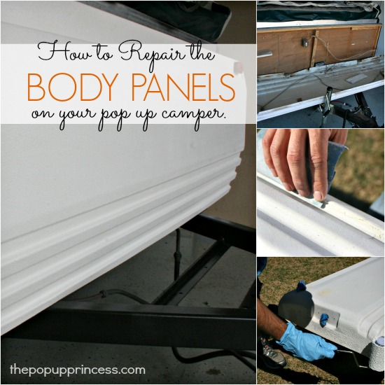 Repairing Your Camper Panels The Pop Up Princess - Rv Exterior Wall Repair Do It Yourself