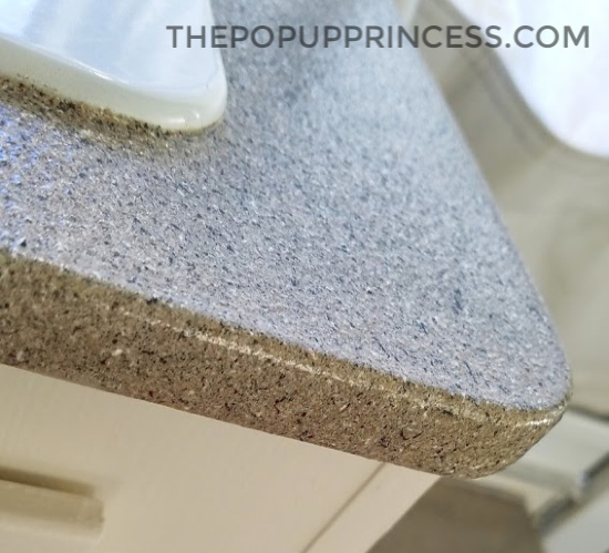 Paint Your Pop Up Camper Countertops, Clear Sealer For Painted Countertops
